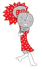 Polka-Dot Sita