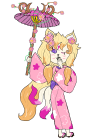 Cherry Blossom Kimono Hanako