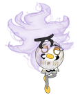 White Daruma Oby