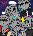A Picture of the Wolfenson siblings, Cadence, Wolfy, Jake, Kaytlin, and Ashley